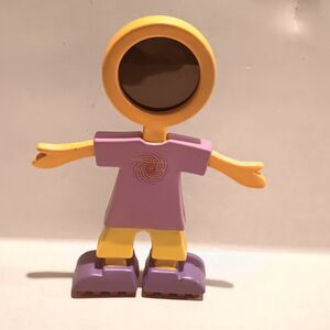 Vtg CBS Designs Flexo Buddies Photo Frame-Teen Girl Roller Blades Skates-1999
